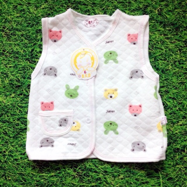 Áo Gile Trần Bông Cho Bé