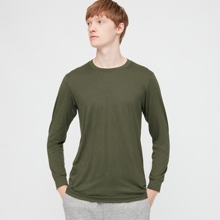 Áo giữ nhiệt nam Uniqlo Heattech 371408 cổ tròn