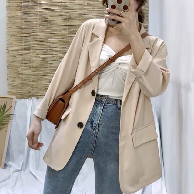 Áo Vest ba màu kem, đen, xám sang trọng, dễ kết hợp