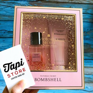 Set xịt thơm & dưỡng thể Victoria’s Secret Bombshell Mist & Lotion
