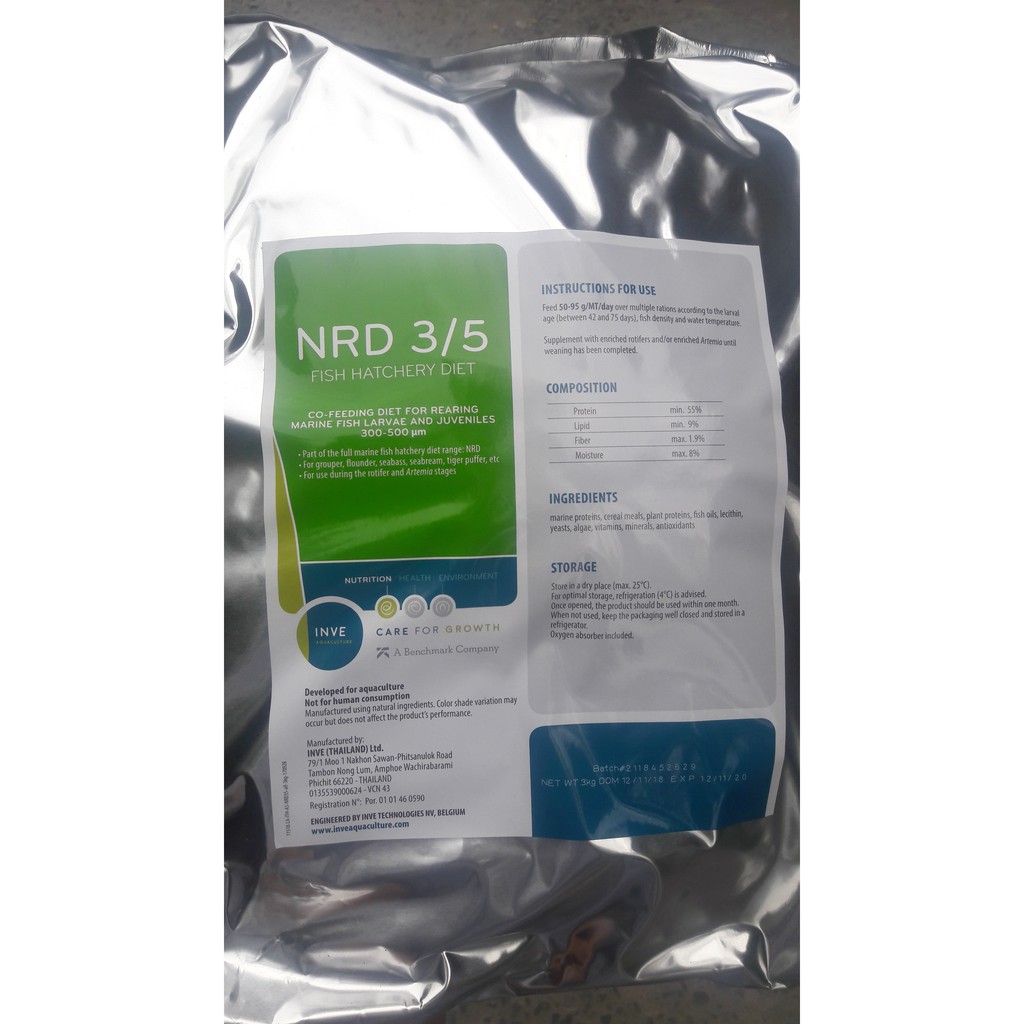 Cám Inve 3/5 Thái lan ( Bao 3kg )