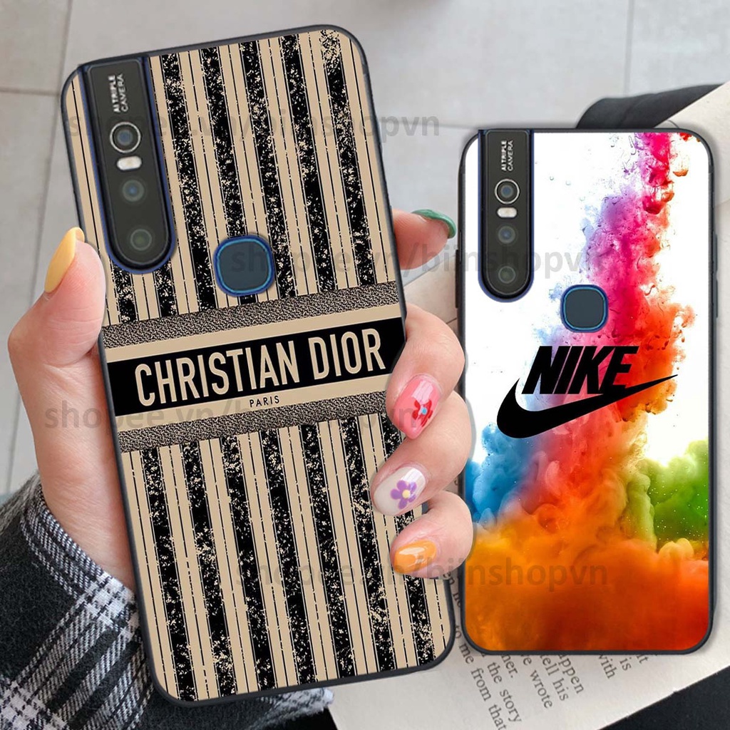 Ốp Vivo V15 / V15 Pro in hình thương hiệu nhiều màu sắc thể thao cá tính thời trang