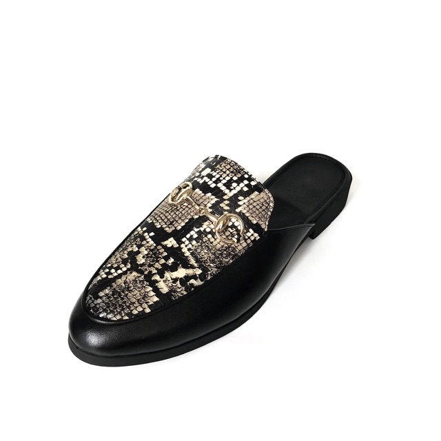 Giày Sục da thật nam TEFOSS Mules Shoes HTSUC02 size 38-43 thời trang và sang trọng