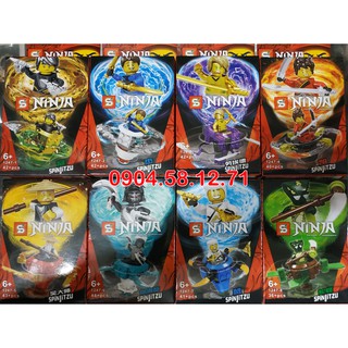 Đồ chơi LEGO Ninja Thần Kiếm Sấm Sét - SY1247 phiên bản Cao Thủ Spinjitzu