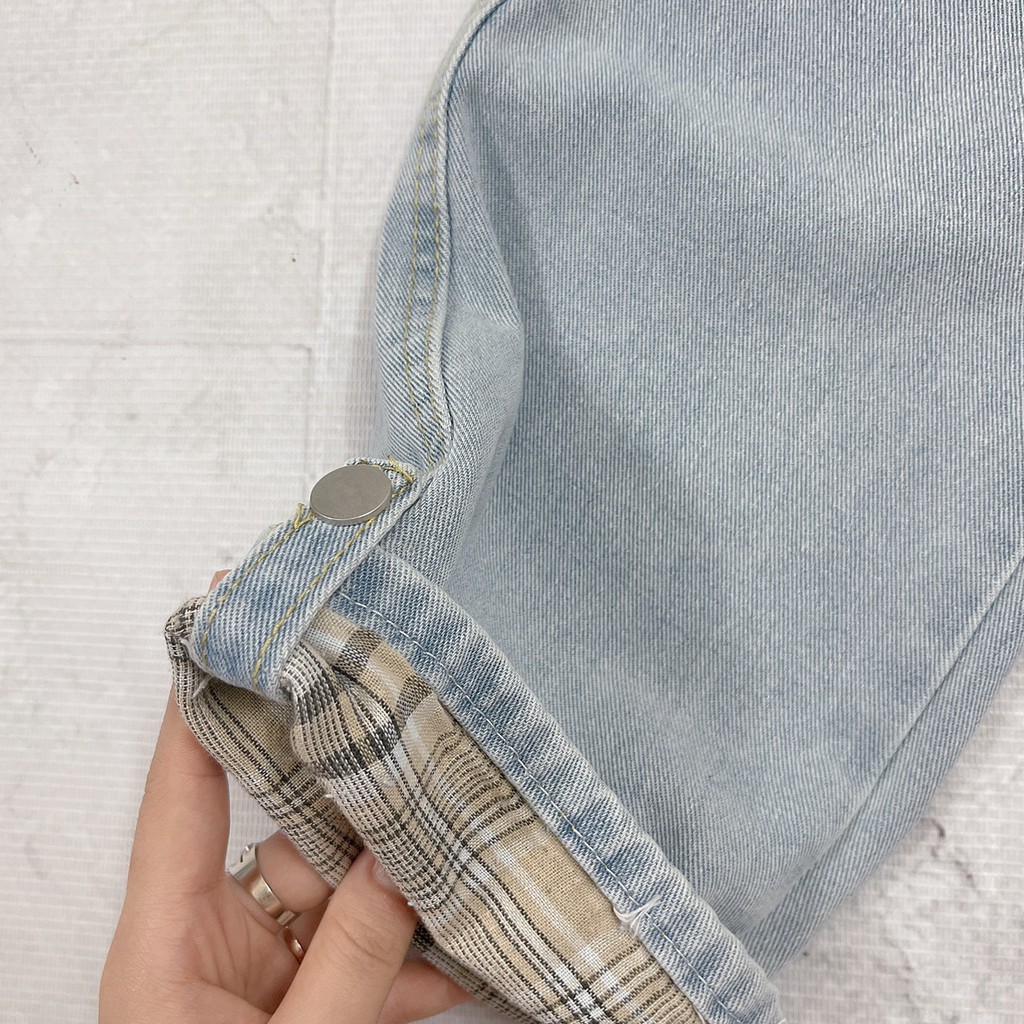 Quần Baggy Jean Nam Nữ Chất Bò Cao Cấp Ống Rộng Suông Họa tiết Cực Chất QJ02 | BigBuy360 - bigbuy360.vn