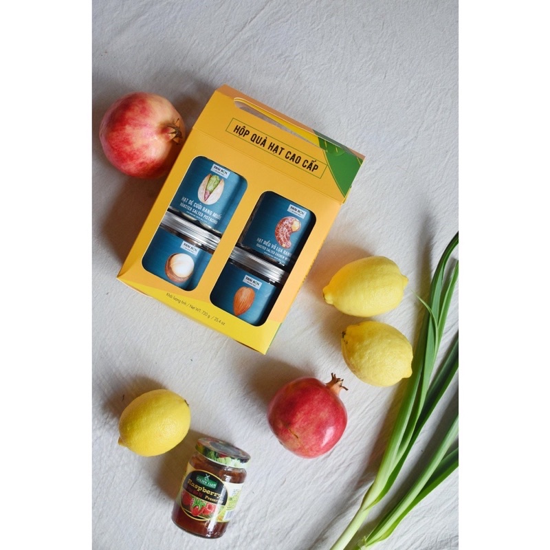 [2Bstore] HỘP QUÀ MIX 4 LOẠI HẠT - HỘP QUÀ CAO CẤP | BigBuy360 - bigbuy360.vn