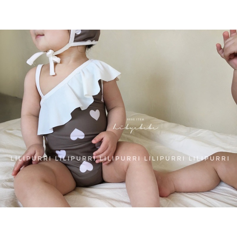 Bộ đồ bơi liền thân hibyebebe