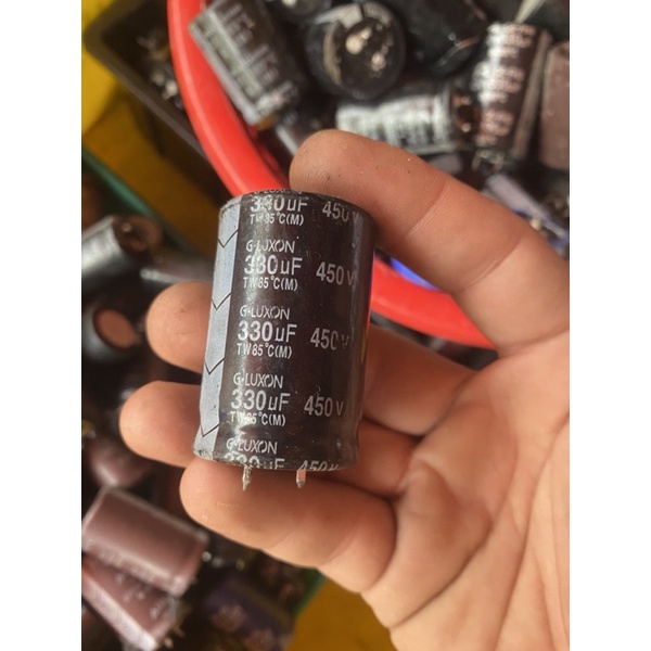 [Giá rẻ vô địch] Tụ điện 400v 500v 220uf 270uf 330uf 470uf bằng nhôm tháo máy chất lượng cao