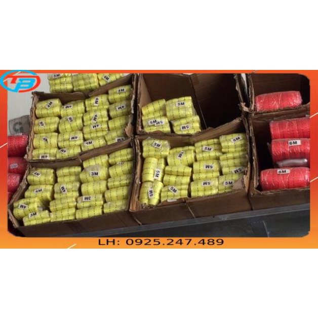 Cáp vải cẩu hàng mầu vàng 3 tấn 2m