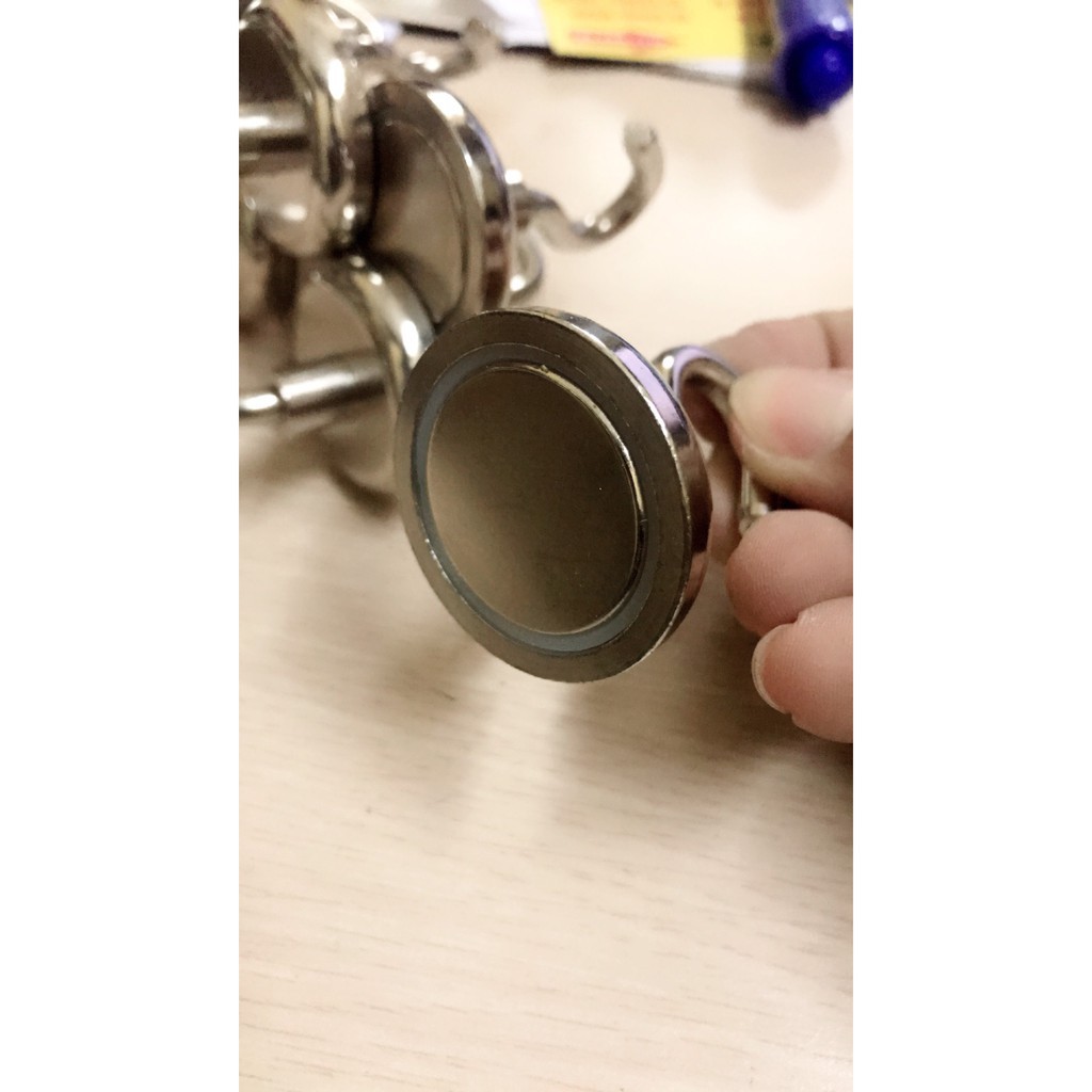 [Xả Kho Giá Xưởng] Nam châm móc treo D42mm ( treo hơn 4,5kg) loại siêu mạnh