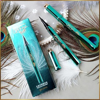 Bút kẻ mắt Chống Lem trôi Nét Mảnh Peacock Eyeliner Gecomo PH