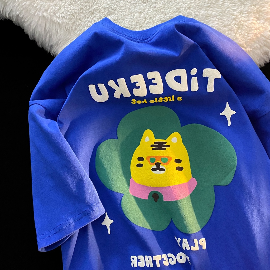 NRVP Áo thun tay ngắn cổ tròn thời trang mùa hè phong cách đường phố nhật bản 2022 cho nữ