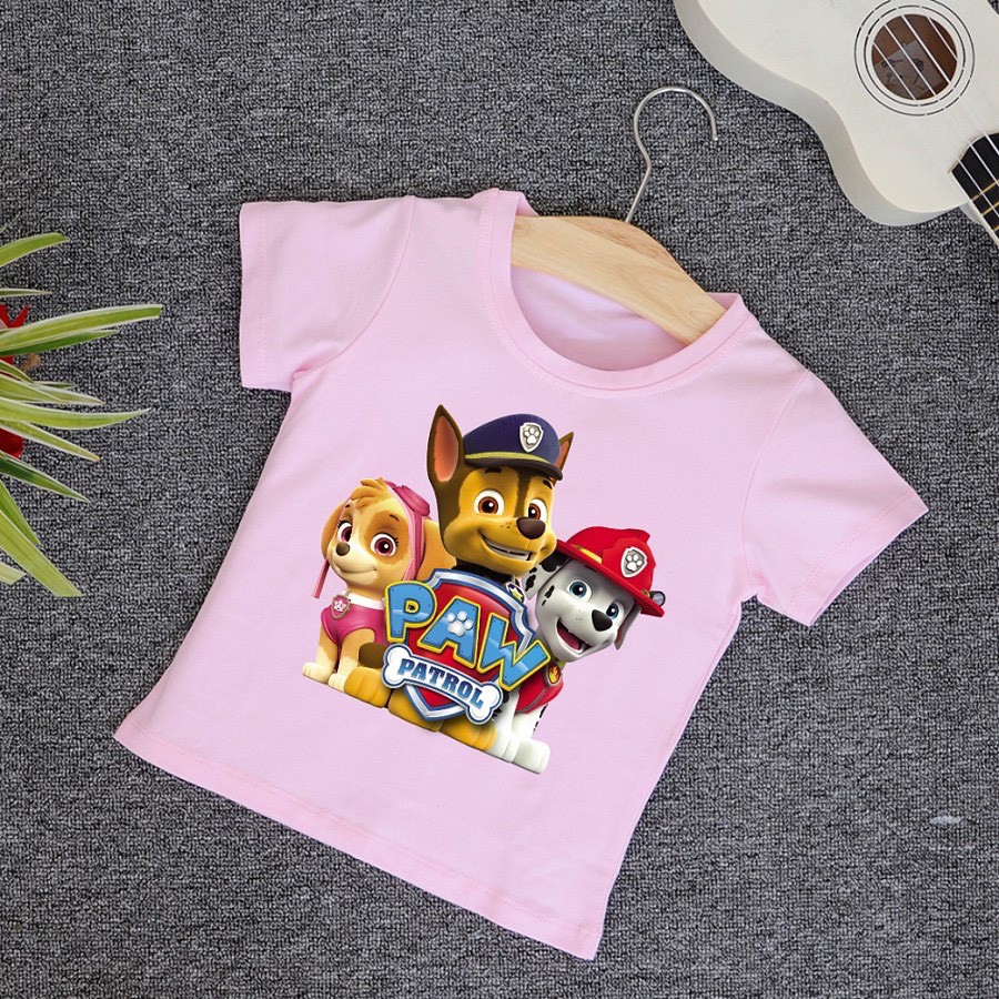 Áo thun đội chó cứu hộ trẻ em | Áo Paw Patrol cho bé trai bé gái đẹp PA13 | Áo Chất Store
