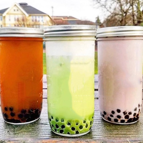 Hũ thuỷ tinh trơn nắp nhôm JD 650ml