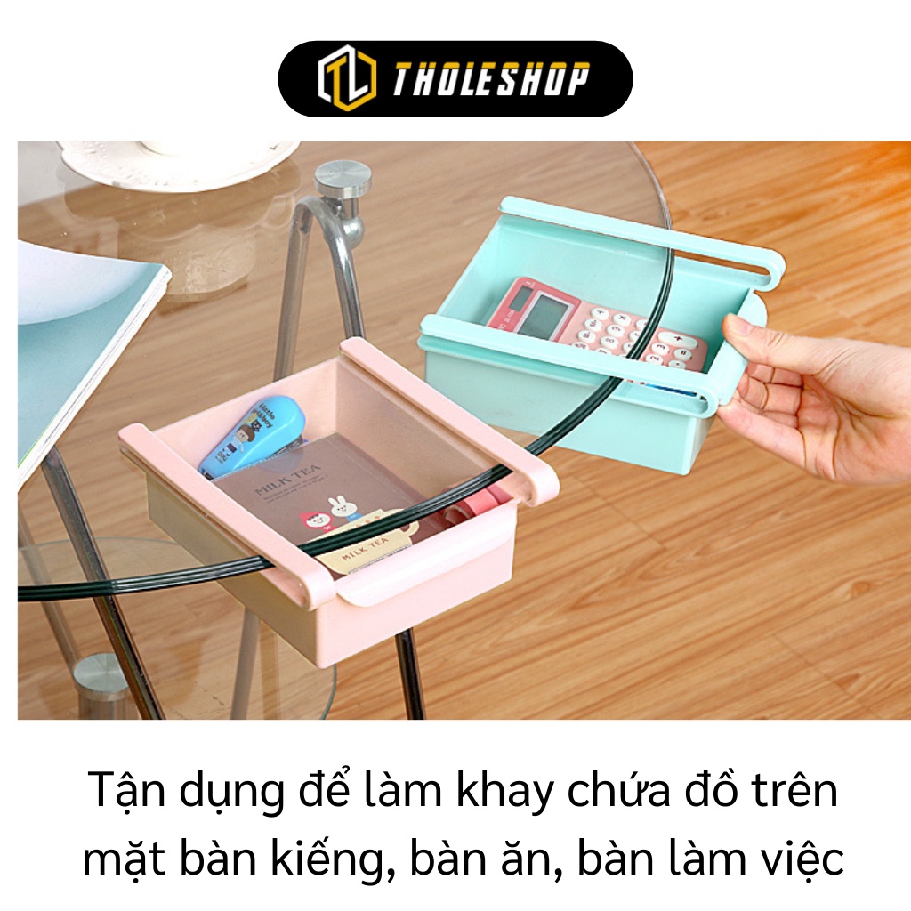 Khay Nhựa Tủ Lạnh - Rổ Kẹp Tủ Lạnh Thông Minh, Tiện Ích Tiết Kiệm Không Gian