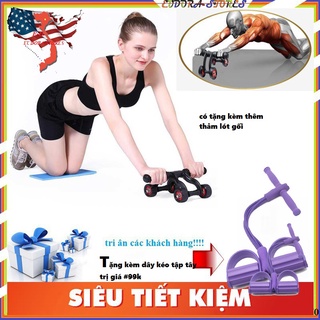 [ Freeship 50k ] Con lăng tập bụng tại nhà hiệu quả tặng kèm dây kéo tập tay,chân