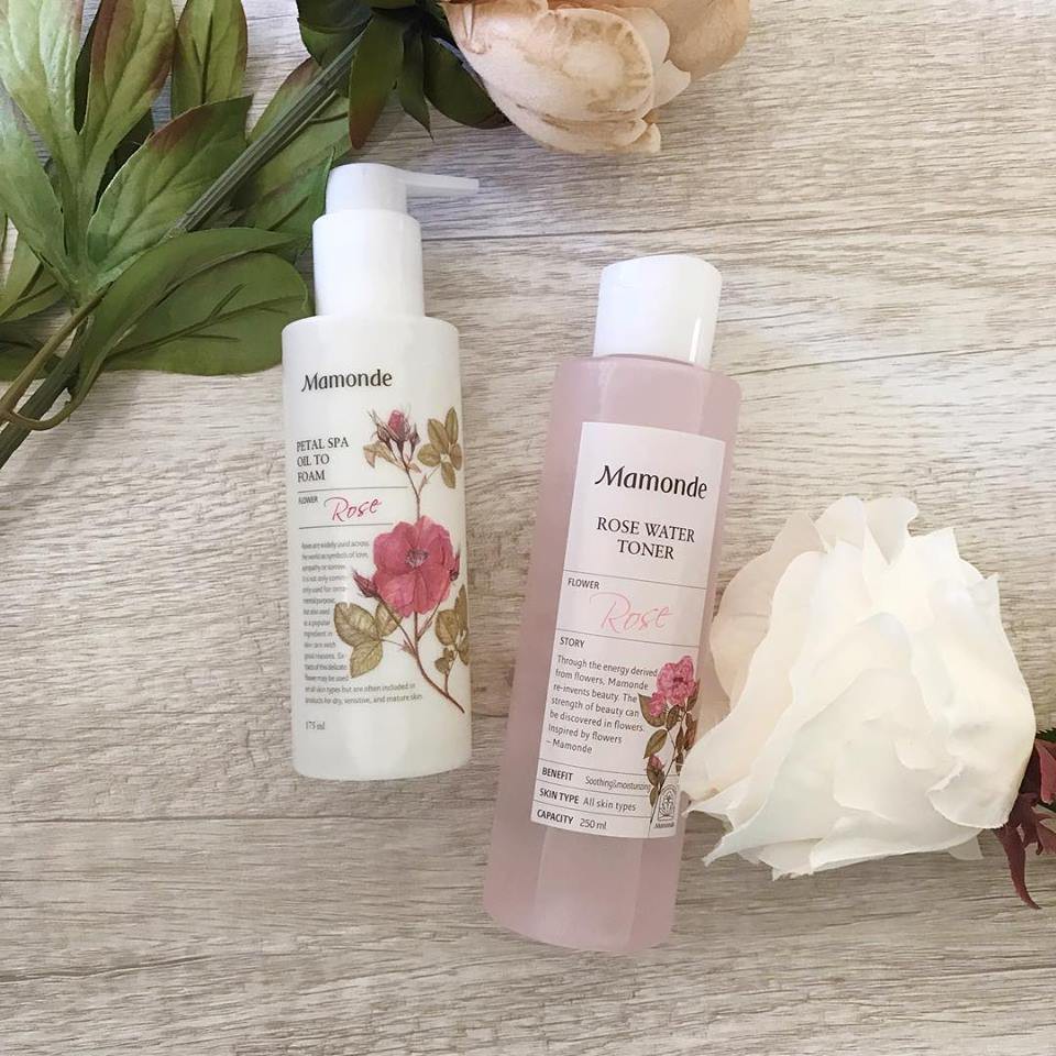 (Mini Size) Sữa rửa mặt Mamonde Petal Spa Oil To Foam_Rose 25Ml