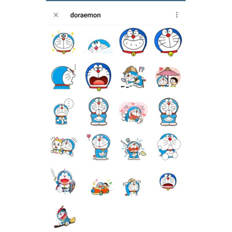 Doraemon Sticker Dán Trang Trí Laptop / Tủ Lạnh / Va Ly Hình Doremon Đáng Yêu