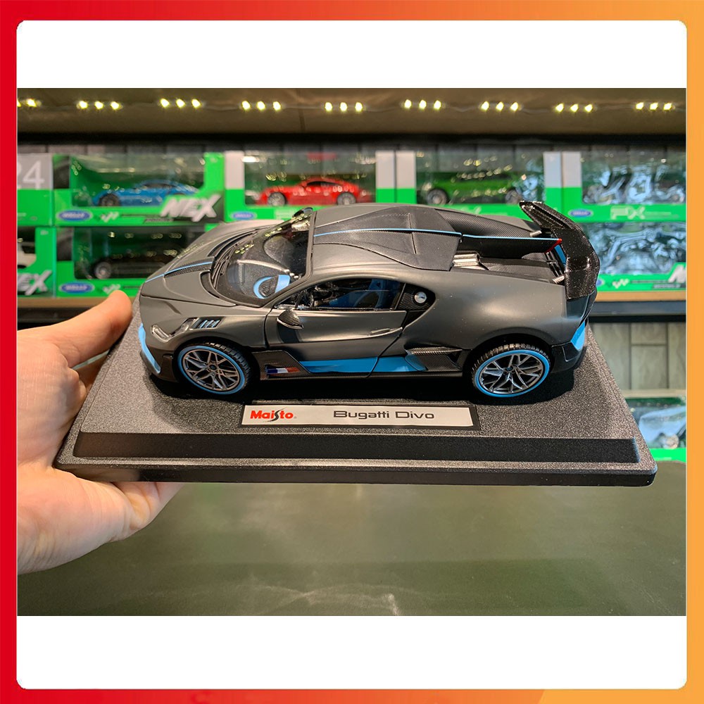 MÔ HÌNH XE BUGATTI DIVO TỈ LỆ 1:24 HÃNG MAISTO