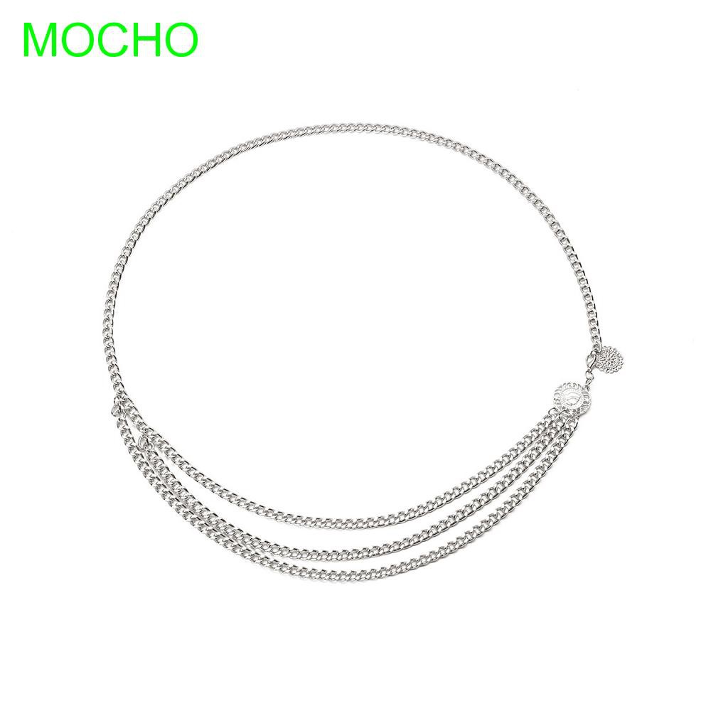 Thắt lưng hợp kim phối tua rua thời trang cho nữ