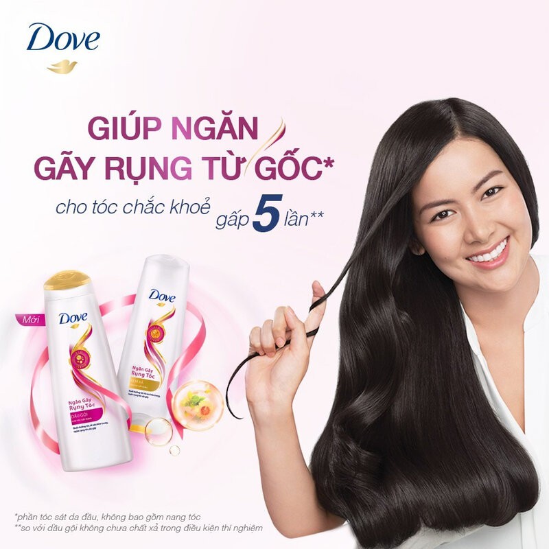 Dầu Gội Dove Bio-Serum Ngăn Gãy Rụng Tóc (Mới) 640g