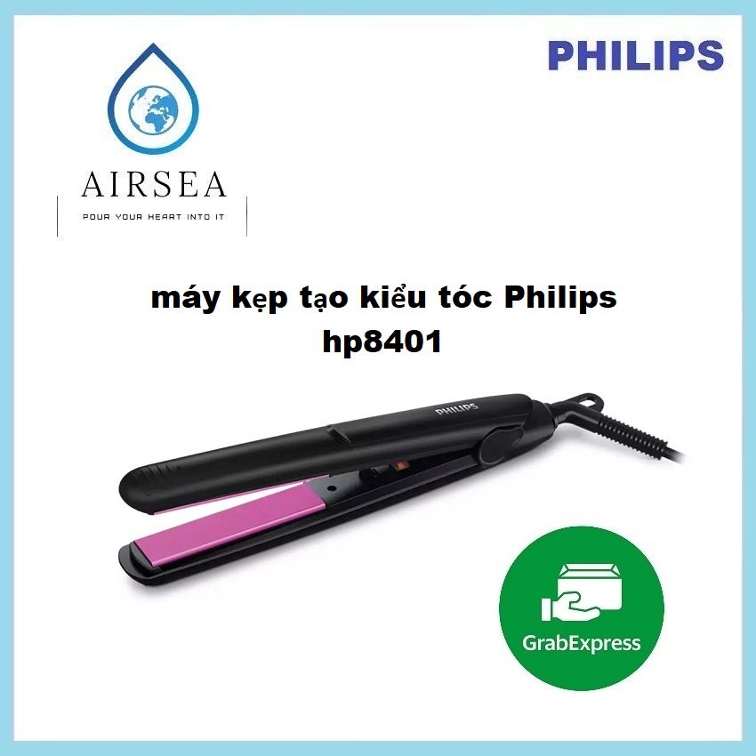 Máy tạo kiểu tóc Philips HP8401 - máy kẹp tóc mini tại nhà bảo hành chính hãng 2 năm