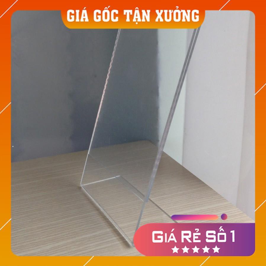 [Giá gốc Tận Xưởng] KỆ MENU MICA CHỮ L - KÍCH THƯỚC A4