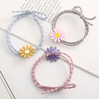 Cột Tóc Hoa Cúc Handmade Đủ Màu Dễ Thương