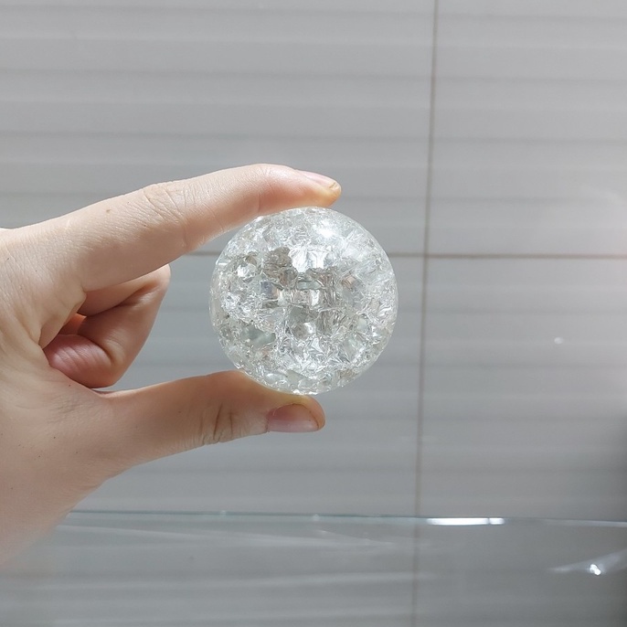 Phụ kiện thác nước: Quả cầu thủy tinh to 4.8cm