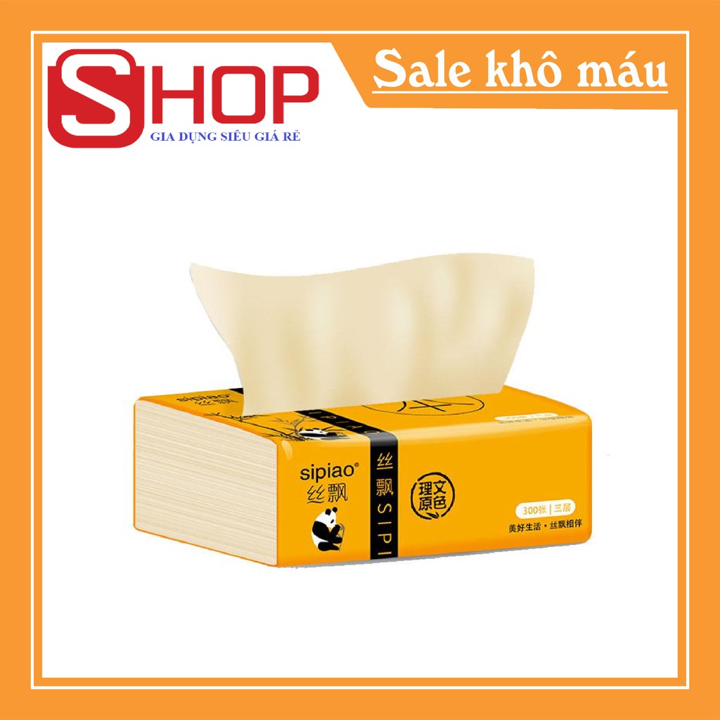 [Mã 267FMCGSALE giảm 8% đơn 500K] [ TÁCH LẺ ] 1 GÓI GIẤY ĂN GẤU TRÚC SIPIAO ( SIÊU GIÁ RẺ )