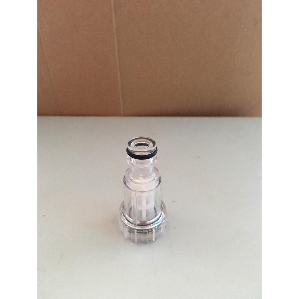 Đầu lọc rác đầu vô của máy rửa xe áp lực giúm cho máy ko bị nghẹt bụi giúm cho máy chạy bền hơn