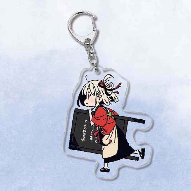 Móc Khóa Nhựa Acrylic Hình Lycoris Recoil Anime Hoa Dễ Thương