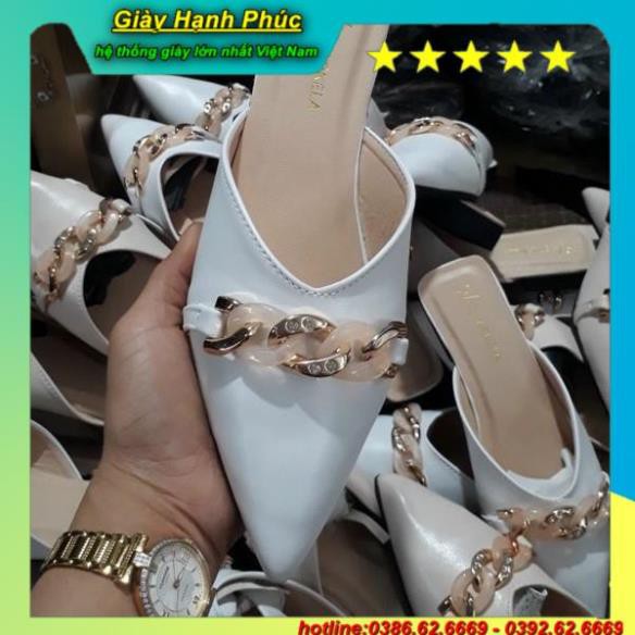 [ HOT NHẤT BÂY GIỜ] giày đạp gót nữ da mũi nhọn | BigBuy360 - bigbuy360.vn