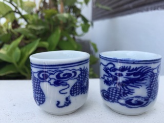 Trái dừa ủ bình trà-bình trà.