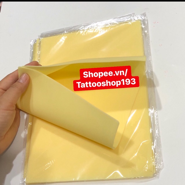Combo 5 da tập xăm a4 :20/30cm độ dày 1mm