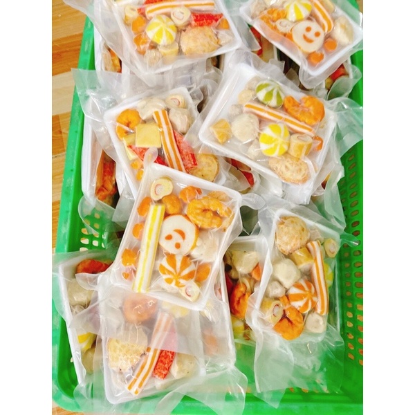 [HỎA TỐC SG] Combo thả lẩu chiên Malaysia mix nhiều loại 250g