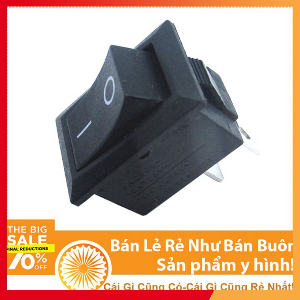 Công Tắc Bập Bênh 2 Chân 3A-250V
