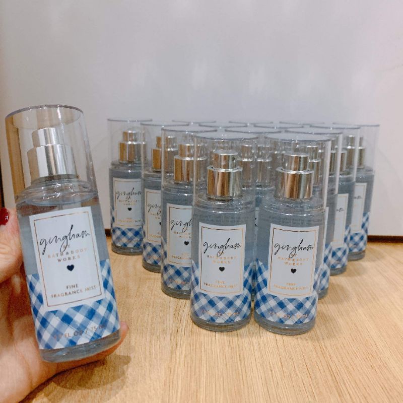 (75ML)XỊT THƠM GINGHAM BATH AND BODYWORKS