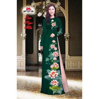 Vải áo dài in hoa