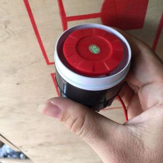 Còi báo động cho cửa cuốn 12-24V coi đồng