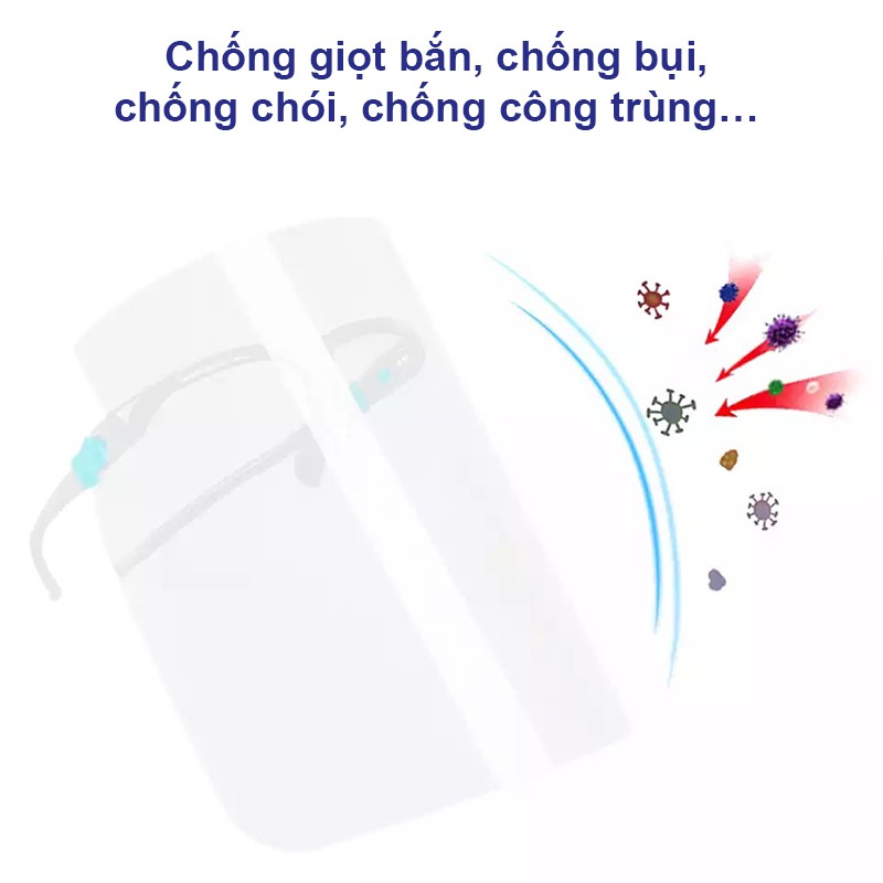 Kính chắn giọt bắn, Kính chống giọt bắn thiết kế gọng kính tiện lợi an toàn vừa chống dịch vừa chống bụi Baby-S – SK025