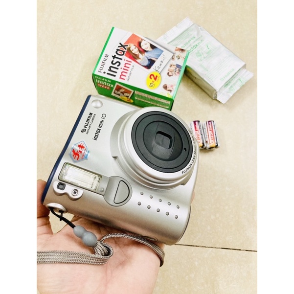 Máy chụp ảnh lấy liền Fujifilm Instax Mini 10 tặng kèm pin và 1 hộp film 10 tấm