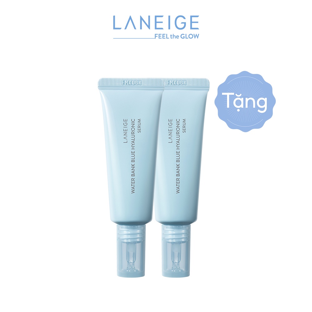 [HB Gift] Bộ 2 Tinh Chất Dưỡng Ẩm Laneige Water Bank Blue HA Serum 25mlx2