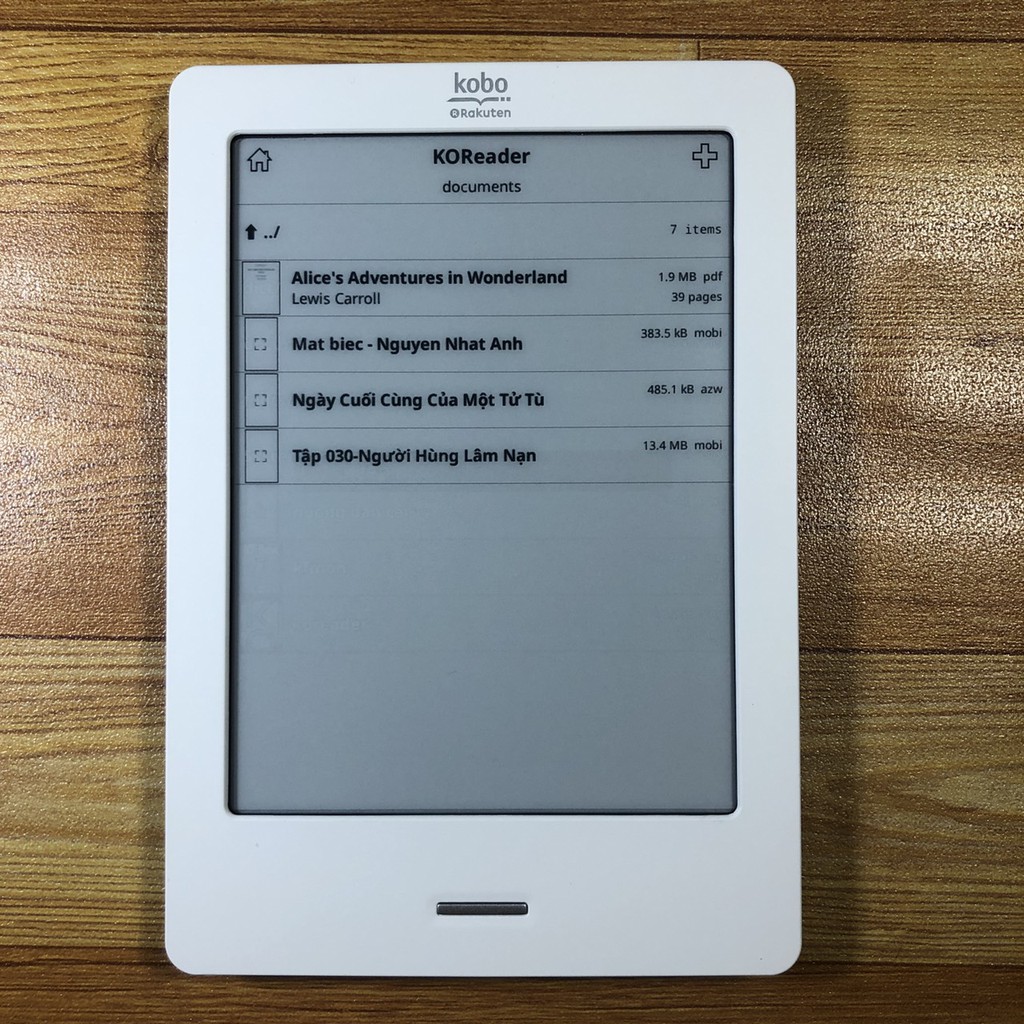 Máy đọc sách Kobo cài sẵn KOReader - Tặng túi chông sốc | BigBuy360 - bigbuy360.vn