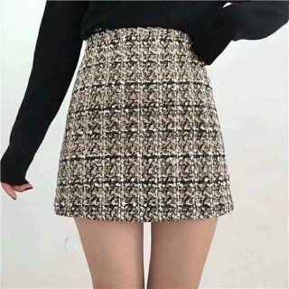 Chân váy dạ nhũ