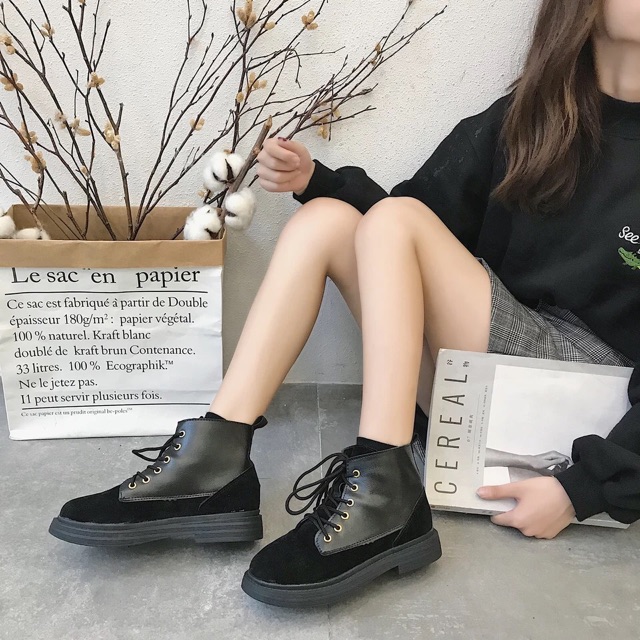 ORDER Giày Dr. Martens cao cổ vintage , boot cao cổ 2 màu