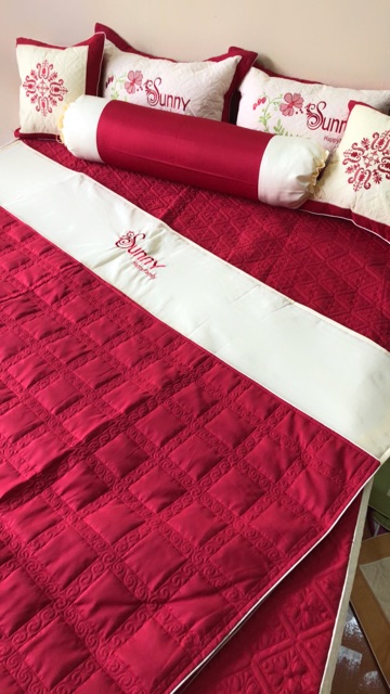 Bộ chăn ga gối Satin mùa cưới các mẫu cực hot! | BigBuy360 - bigbuy360.vn