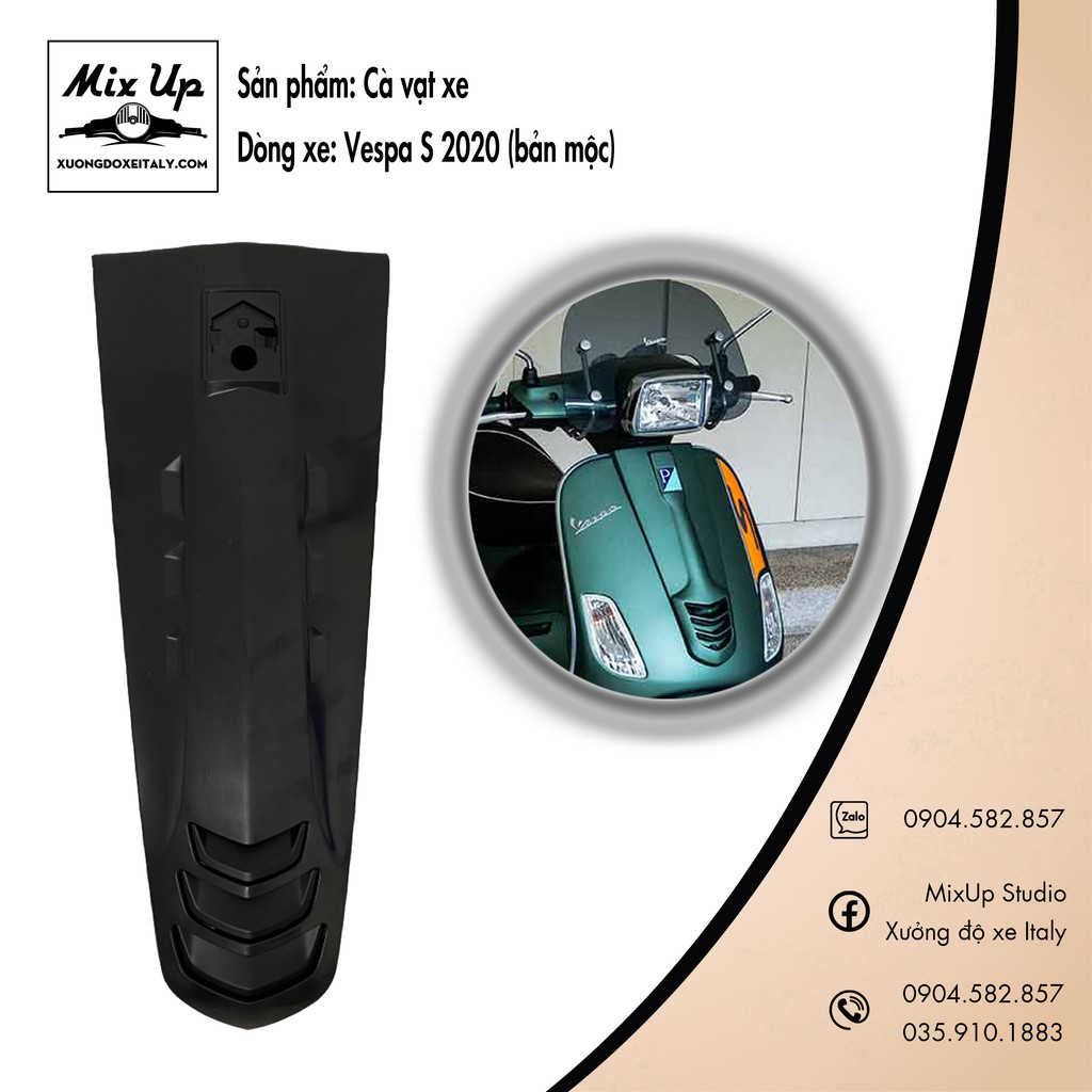 CÀ VẠT VESPA S 2020 BẢN MỘC