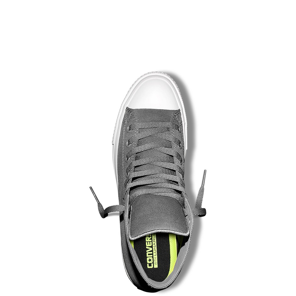 Giày AllStar Chuck II Cổ Cao Nam Xám Nhạt | BigBuy360 - bigbuy360.vn