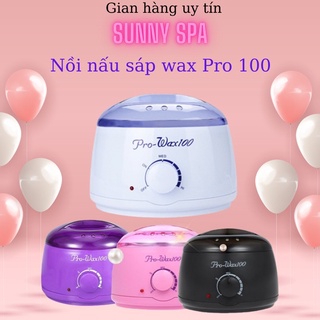 Nồi Nấu Sáp Wax Lông Pro Wax 100 - Bảo Hành Đầy Đủ - Tặng kèm que gỗ